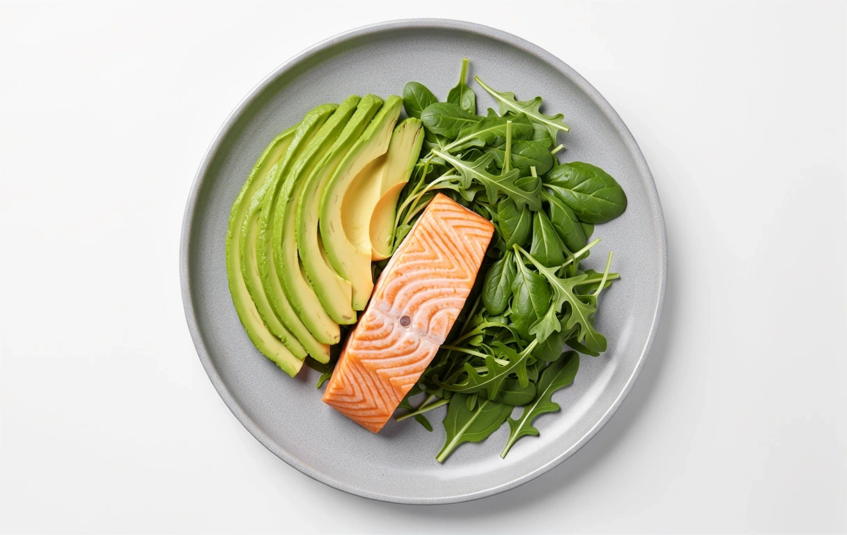 Balanced nutrition meal